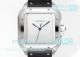 THB Cartier Santos Grey Dial Stainless Steel Rubber Strap Swiss Replica Watch (6)_th.jpg